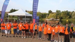 Les bénévoles du triathlon de Bergerac 2024